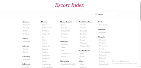 Escort index. Things To Know About Escort index. 